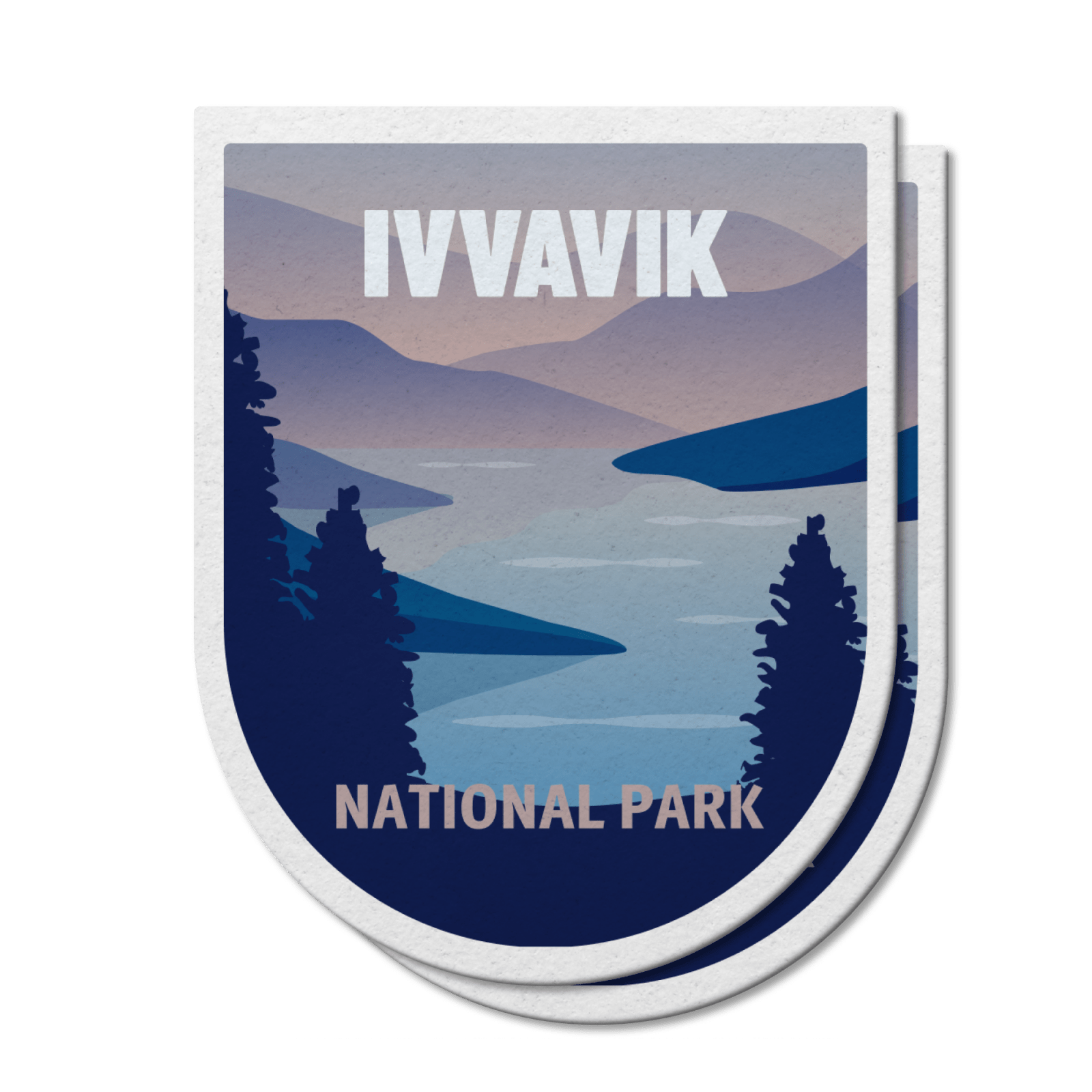 Ivvavik National Park of Canada Waterproof Vinyl Sticker, Canada Parks