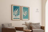 J. J. Audubon STATEMENT DUO Bird Prints - Greater Tern |  | available framed