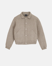 Blouson style aviateur - tartan réversible
