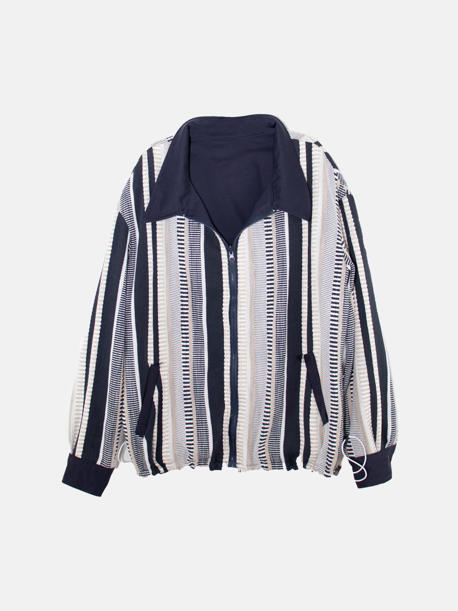 Blouson réversible - Jacquard ligné