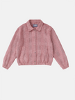 Blouson style aviateur - tartan réversible