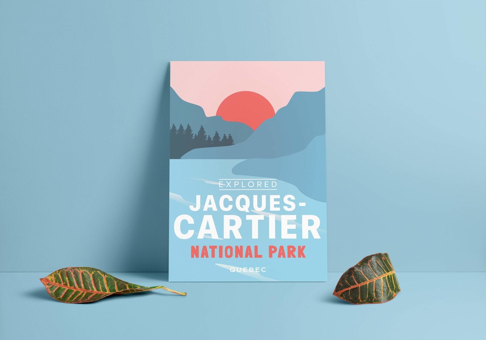 Jacques Cartier National Park 'Explored' Poster, Canada Parks