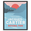 Jacques Cartier National Park 'Explored' Poster, Canada Parks