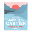 Jacques Cartier National Park 'Explored' Poster, Canada Parks