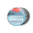 Jacques-Cartier National Park of Quebec Pinback Button, Canada Parks