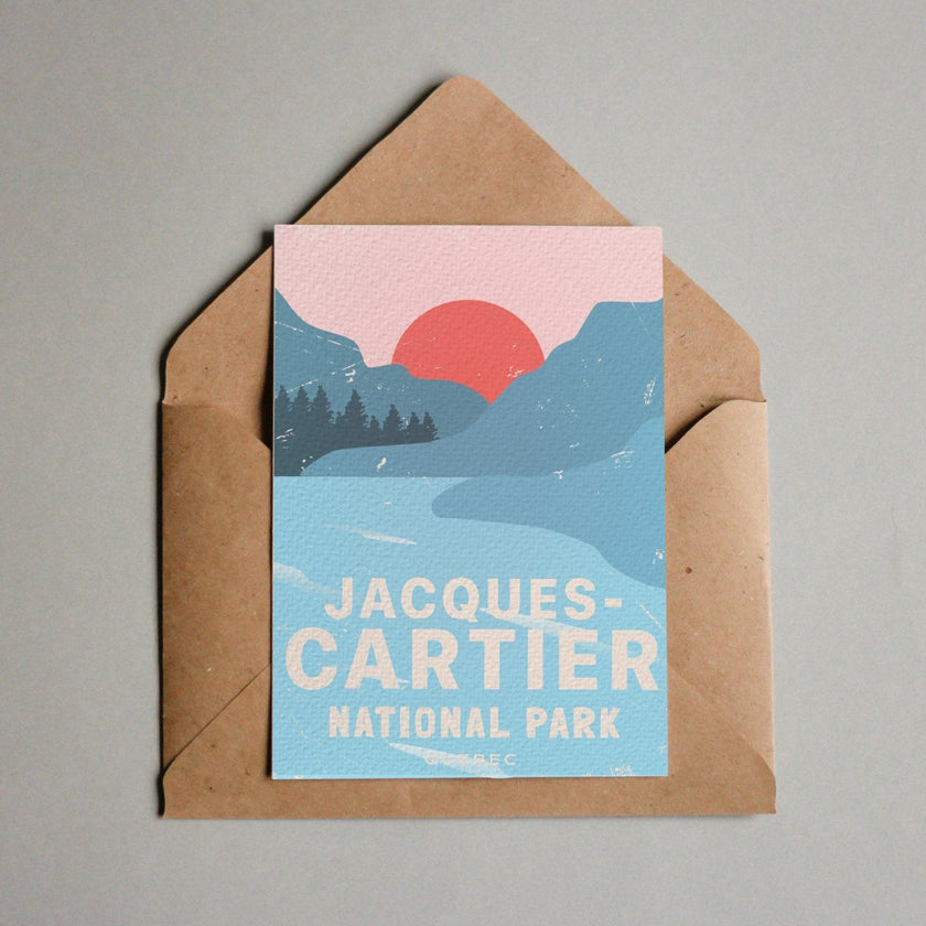Jacques-Cartier Quebec National Park Postcard, Canada Parks