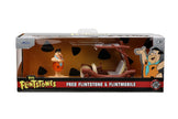 Jada The Flintstones Hollywood Rides Fred Flintstone & Flintmobile 1:32 Die Cast