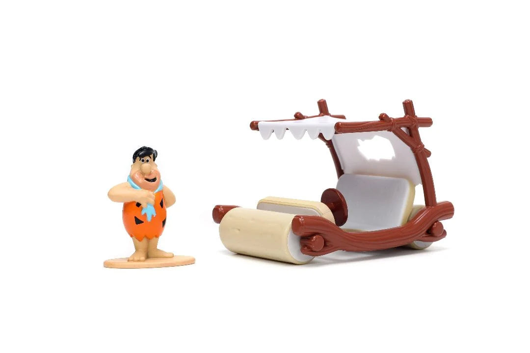 Jada The Flintstones Hollywood Rides Fred Flintstone & Flintmobile 1:32 Die Cast