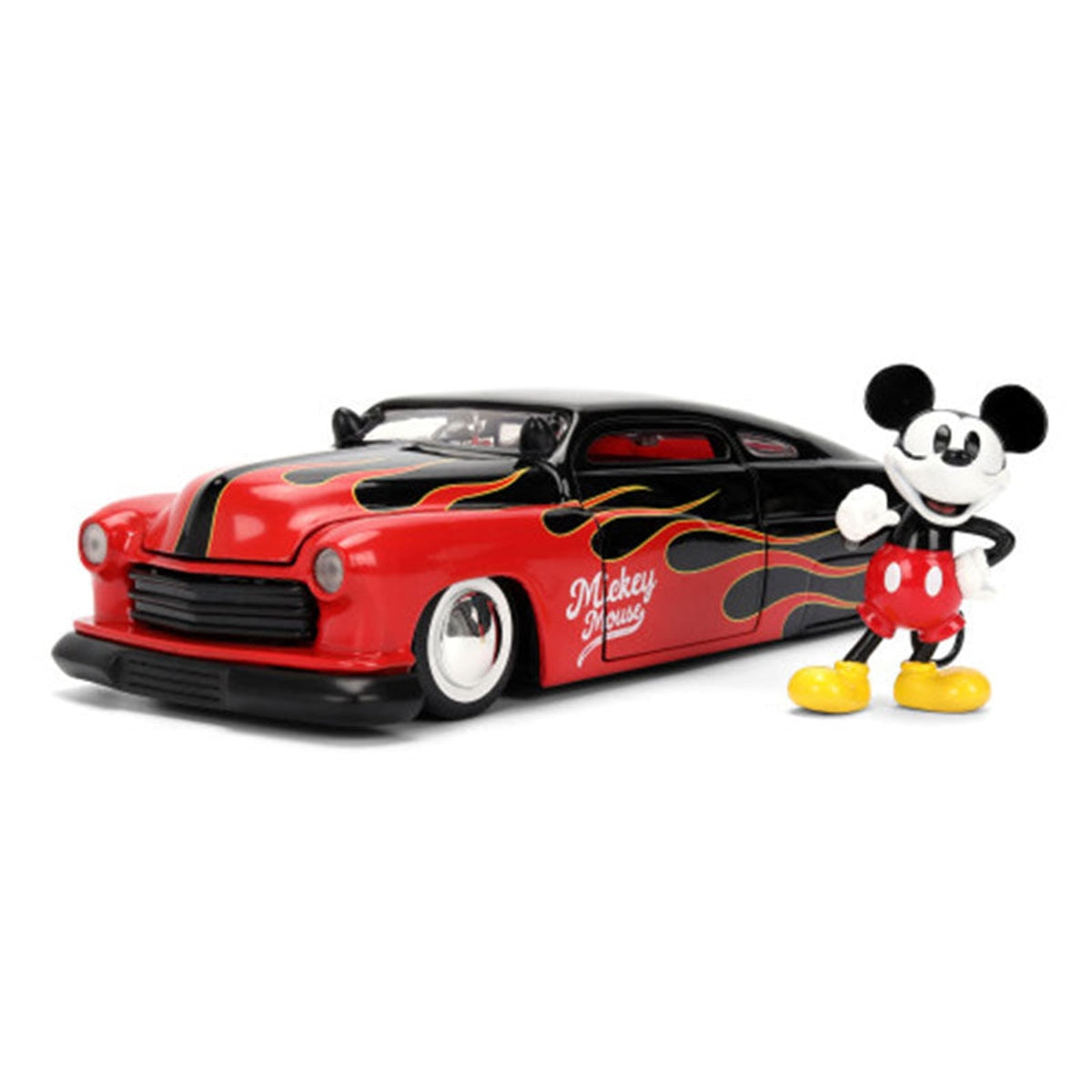 Jada Toys 1951 Mercury Mickey Mouse Diecast Hollywood Rides with Metal Figure