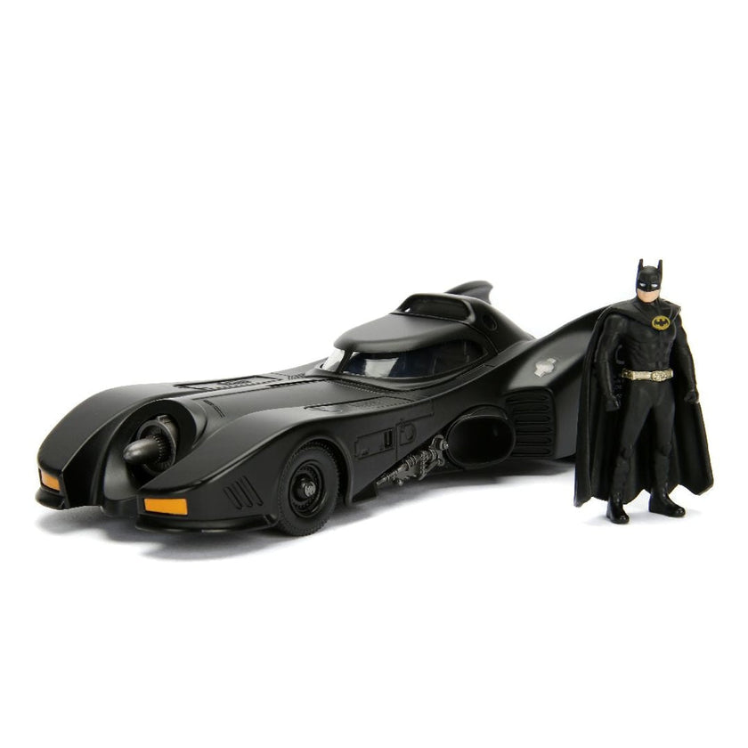 Jada Toys 1989 Batmobile 1:24 Die Cast with Batman