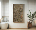 Jakuchu Ito White Plum Blossoms Giclee Print: Vintage Asian Botanical Art