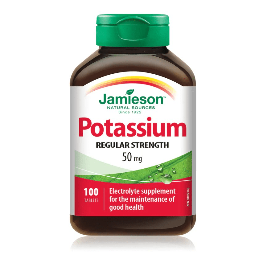 Potassium - Electrolytes for Good Health 50mg (100 Tablets)