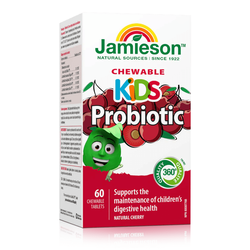 Probiotics for Kids (60 Cherry Flavoured Chewable Tablets)