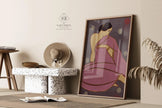 Jamini Roy - Pink Sari