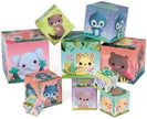 Janod - Ultra Cute Animals - Square Pyramid