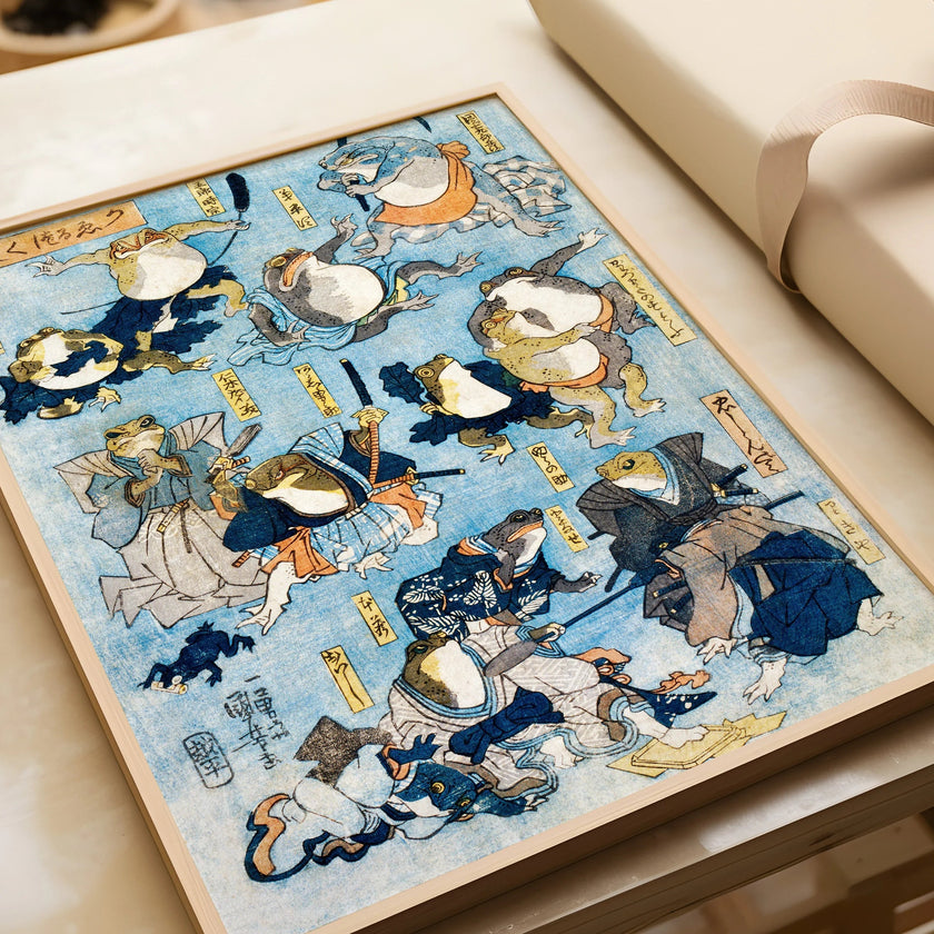 Japanese Art Prints: Vintage Utagawa Kuniyoshi, Ohara Koson, Goyo Hashiguchi