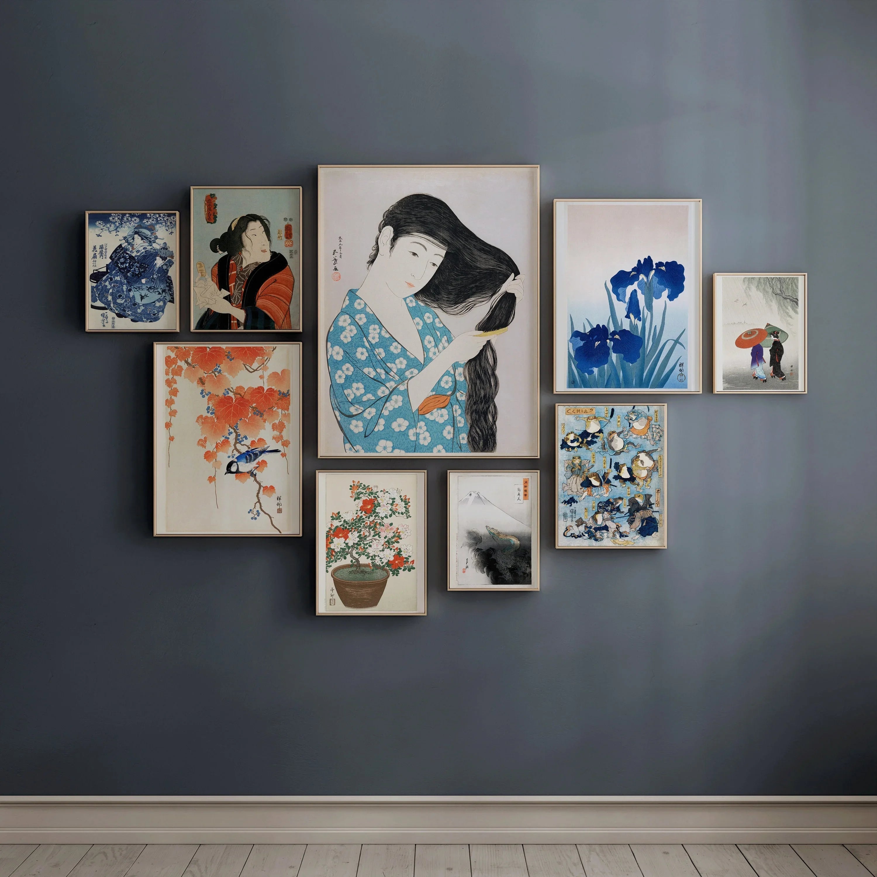 Japanese Art Prints: Vintage Utagawa Kuniyoshi, Ohara Koson, Goyo Hashiguchi