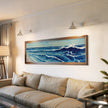 Japanese Seascape Art Print: Uehara Konen Ocean Waves Giclee