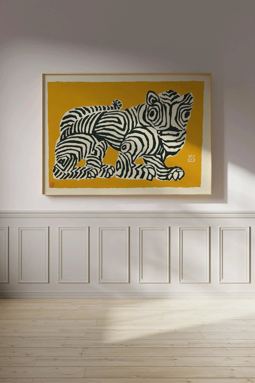 Abstract Tiger