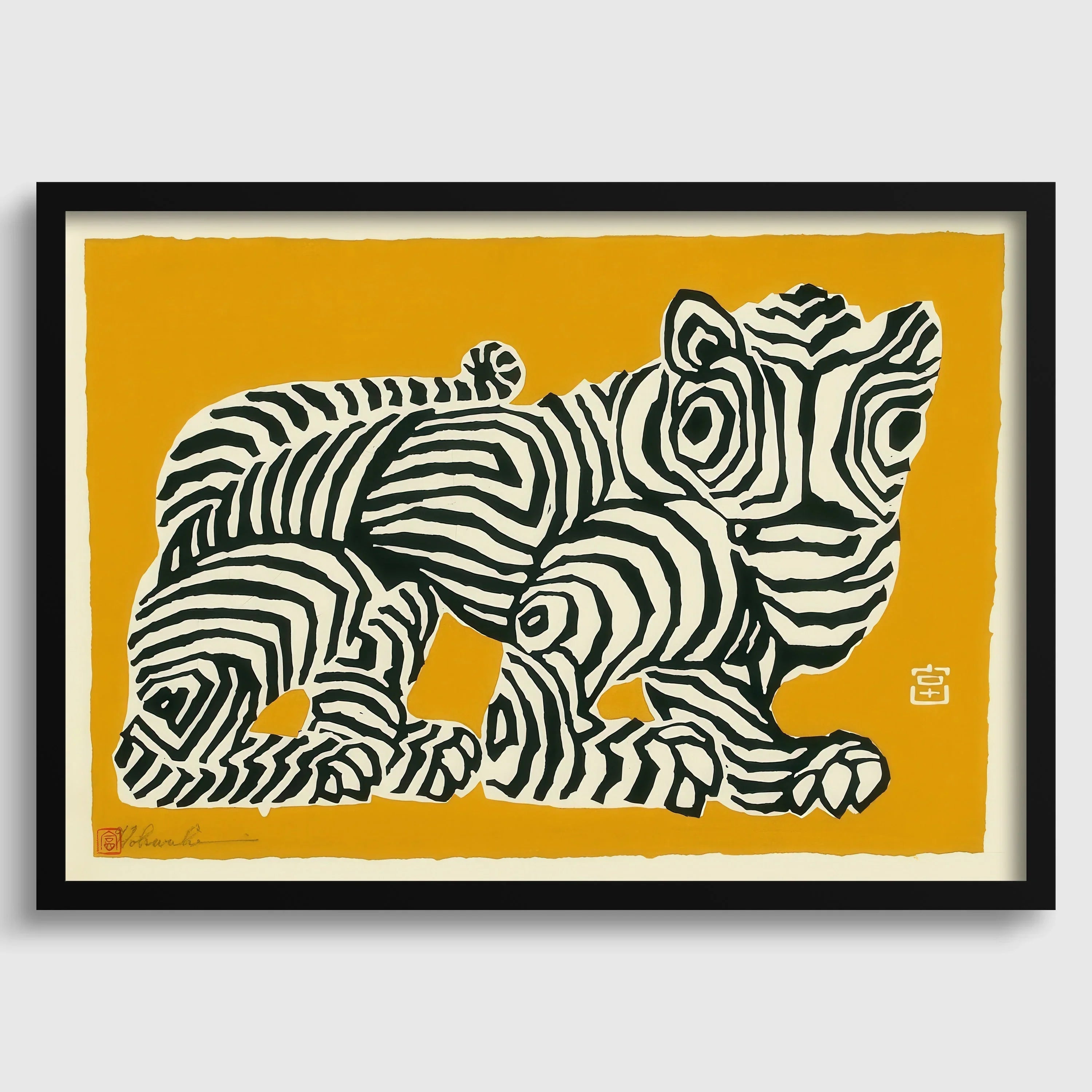 Abstract Tiger