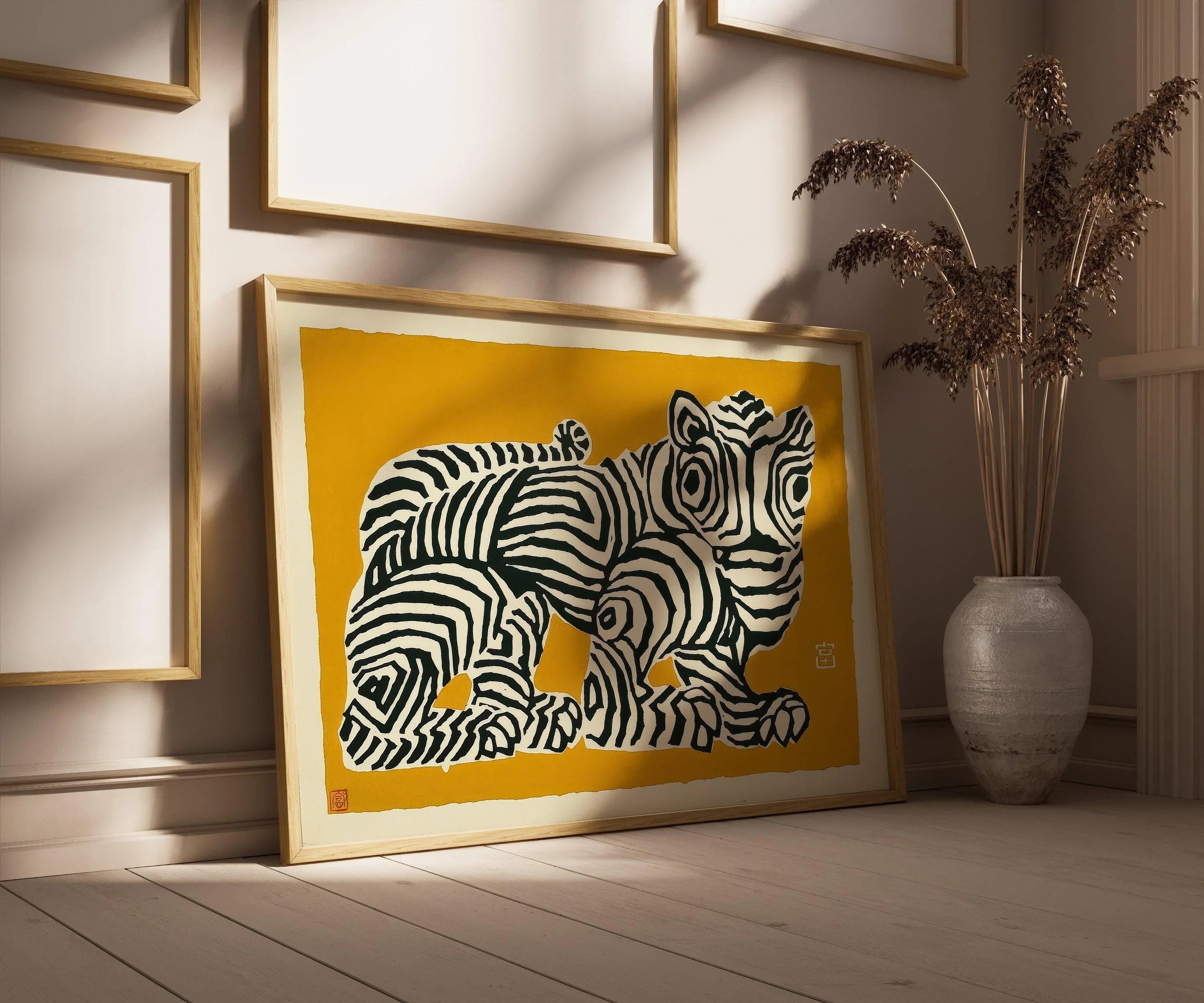 Abstract Tiger