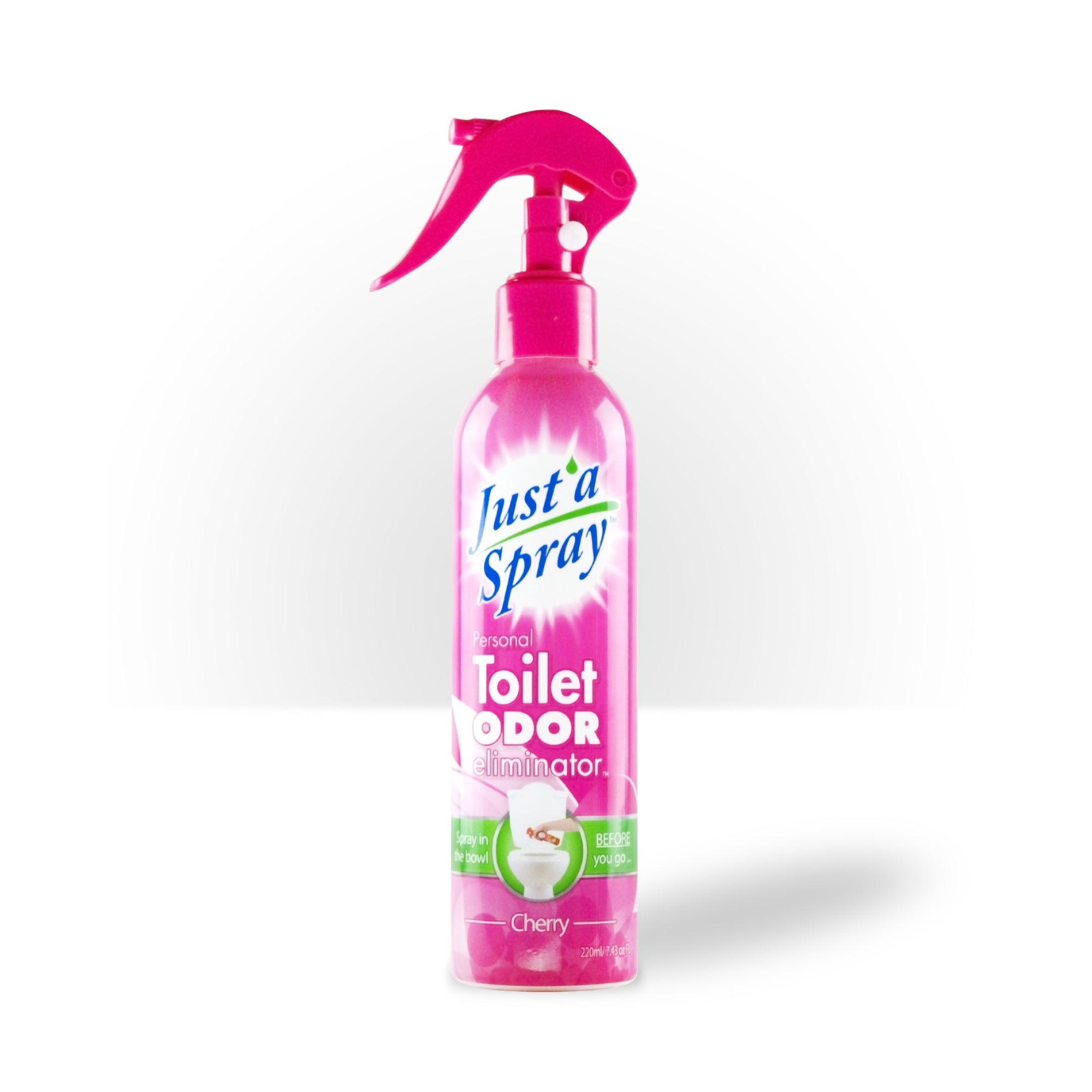 9 ml (0.3 oz), Cherry Toilet Spray | Just'a Spray