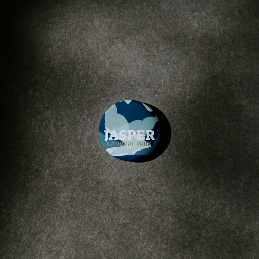 Jasper National Park of Canada Pinback Button, Canada Parks
