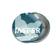 Jasper National Park of Canada Pinback Button, Canada Parks