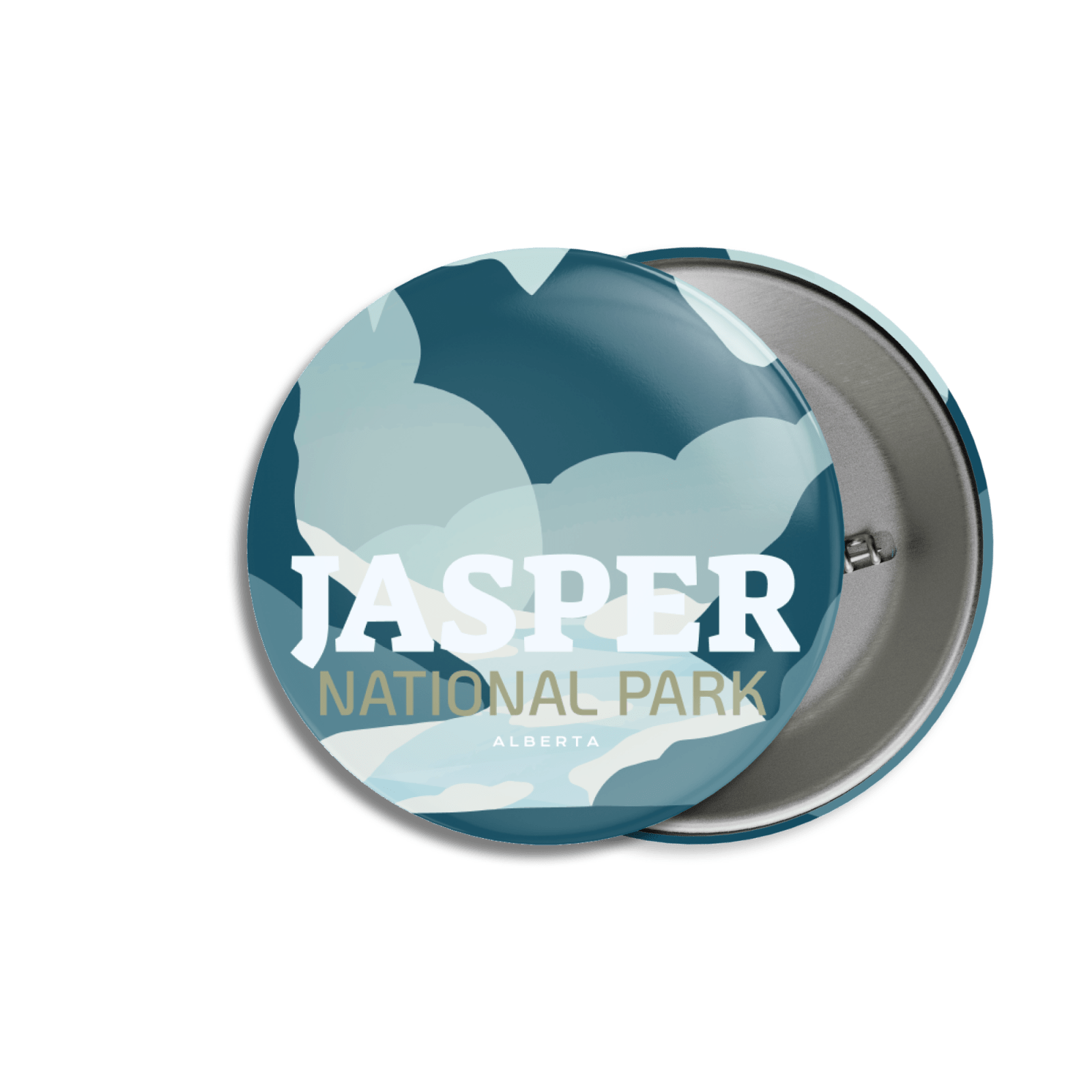 Jasper National Park of Canada Pinback Button, Canada Parks