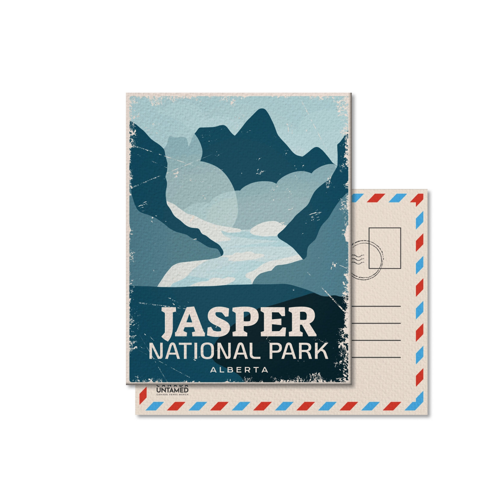 Jasper National Park of Canada Postcard, Canada Parks