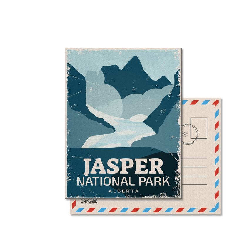Jasper National Park of Canada Postcard, Canada Parks