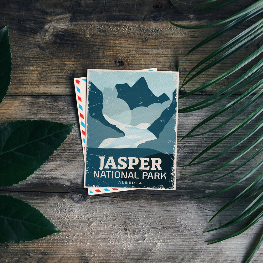 Jasper National Park of Canada Postcard, Canada Parks