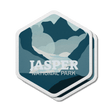 Jasper National Park of Canada Waterproof Vinyl Sticker, Canada Parks