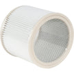 Filtre d'aspirateur industriel pour usage humide/sec, en acier inoxydable, HEPA, compatible avec les modèles de 8 à 16 gallons US.