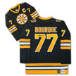 RAYMOND BOURQUE AUTOGRAPHED BOSTON BRUINS BLACK JERSEY – SIGNED NHL HOCKEY COLLECTIBLE MEMORABILIA (SIZE L OR XL)