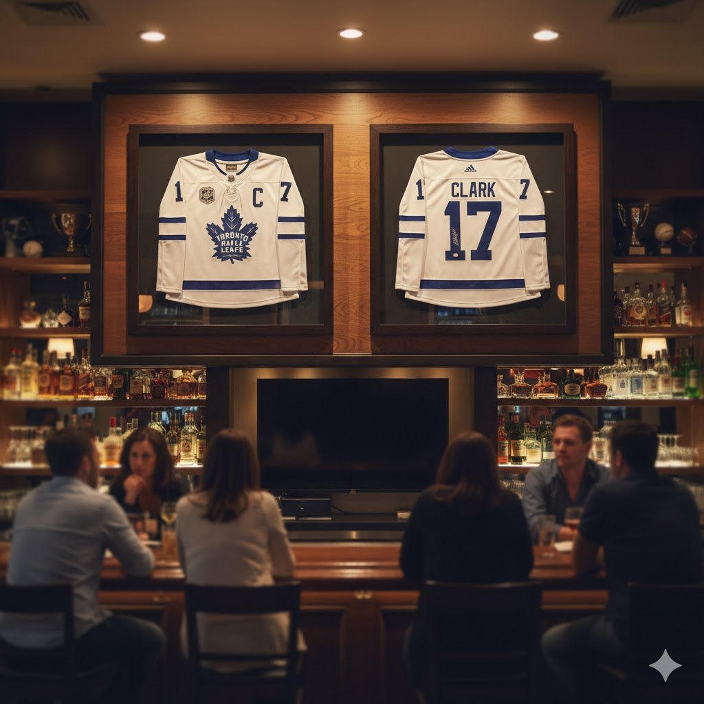 WENDEL CLARK AUTOGRAPHED TORONTO MAPLE LEAFS WHITE JERSEY – SIGNED NHL HOCKEY MEMORABILIA COLLECTIBLE (SIZE L OR XL)