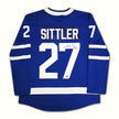 DARRYL SITTLER AUTOGRAPHED TORONTO MAPLE LEAFS BLUE JERSEY – SIGNED NHL HOCKEY MEMORABILIA COLLECTIBLE (SIZE L OR XL)