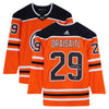 LEON DRAISAITL AUTOGRAPHED EDMONTON OILERS ORANGE JERSEY – SIGNED NHL HOCKEY MEMORABILIA COLLECTIBLE (SIZE L OR XL)