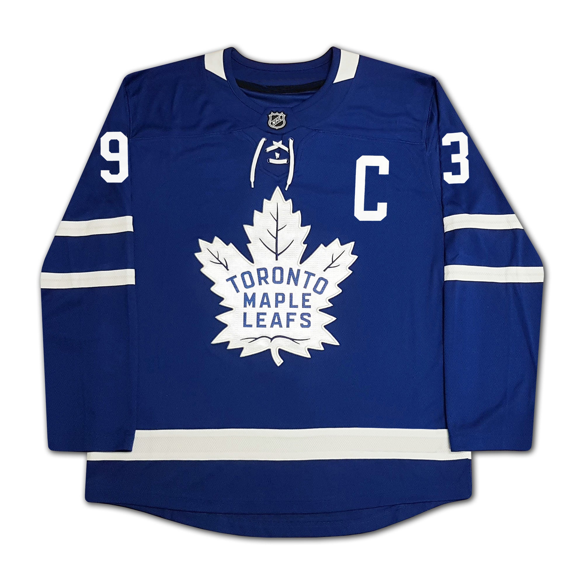 DOUG GILMOUR AUTOGRAPHED TORONTO MAPLE LEAFS BLUE ADIDAS JERSEY – SIGNED NHL HOCKEY MEMORABILIA COLLECTIBLE (SIZE L OR XL)