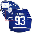 DOUG GILMOUR AUTOGRAPHED TORONTO MAPLE LEAFS BLUE ADIDAS JERSEY – SIGNED NHL HOCKEY MEMORABILIA COLLECTIBLE (SIZE L OR XL)