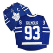 DOUG GILMOUR AUTOGRAPHED TORONTO MAPLE LEAFS BLUE JERSEY – SIGNED NHL HOCKEY MEMORABILIA COLLECTIBLE (SIZE L OR XL)