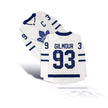 DOUG GILMOUR AUTOGRAPHED TORONTO MAPLE LEAFS WHITE JERSEY – SIGNED NHL HOCKEY MEMORABILIA COLLECTIBLE (SIZE L OR XL)