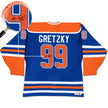 WAYNE GRETZKY AUTOGRAPHED EDMONTON OILERS BLUE JERSEY – UDA COA – THE GREAT ONE SIGNED NHL HOCKEY MEMORABILIA COLLECTIBLE (SIZE L OR XL)