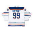 WAYNE GRETZKY AUTOGRAPHED EDMONTON OILERS WHITE JERSEY – UDA COA – THE GREAT ONE SIGNED NHL HOCKEY COLLECTIBLE (SIZE L OR XL)