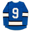 BOBBY HULL AUTOGRAPHED WINNIPEG JETS BLUE ALTERNATE JERSEY – SIGNED NHL HOCKEY MEMORABILIA COLLECTIBLE (SIZE L OR XL)