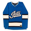 BOBBY HULL AUTOGRAPHED WINNIPEG JETS BLUE ALTERNATE JERSEY – SIGNED NHL HOCKEY MEMORABILIA COLLECTIBLE (SIZE L OR XL)