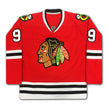 BOBBY HULL AUTOGRAPHED CHICAGO BLACKHAWKS RED JERSEY – SIGNED NHL HOCKEY MEMORABILIA COLLECTIBLE (SIZE L OR XL)