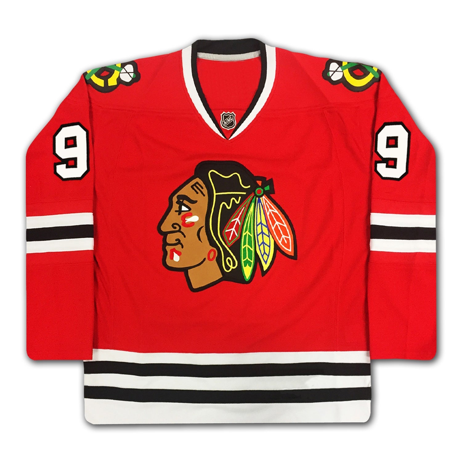 BOBBY HULL AUTOGRAPHED CHICAGO BLACKHAWKS RED JERSEY – SIGNED NHL HOCKEY MEMORABILIA COLLECTIBLE (SIZE L OR XL)