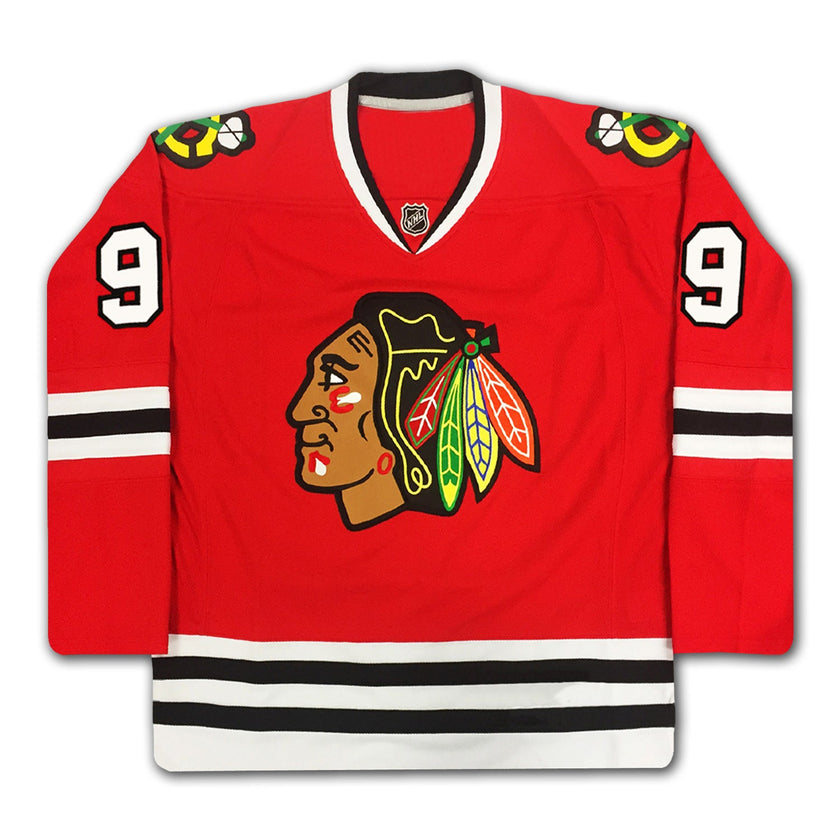 BOBBY HULL AUTOGRAPHED CHICAGO BLACKHAWKS RED JERSEY – SIGNED NHL HOCKEY MEMORABILIA COLLECTIBLE (SIZE L OR XL)