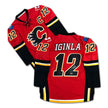 JAROME IGINLA AUTOGRAPHED CALGARY FLAMES RED JERSEY – HHOF 2020 – SIGNED NHL HOCKEY MEMORABILIA COLLECTIBLE (SIZE L OR XL)
